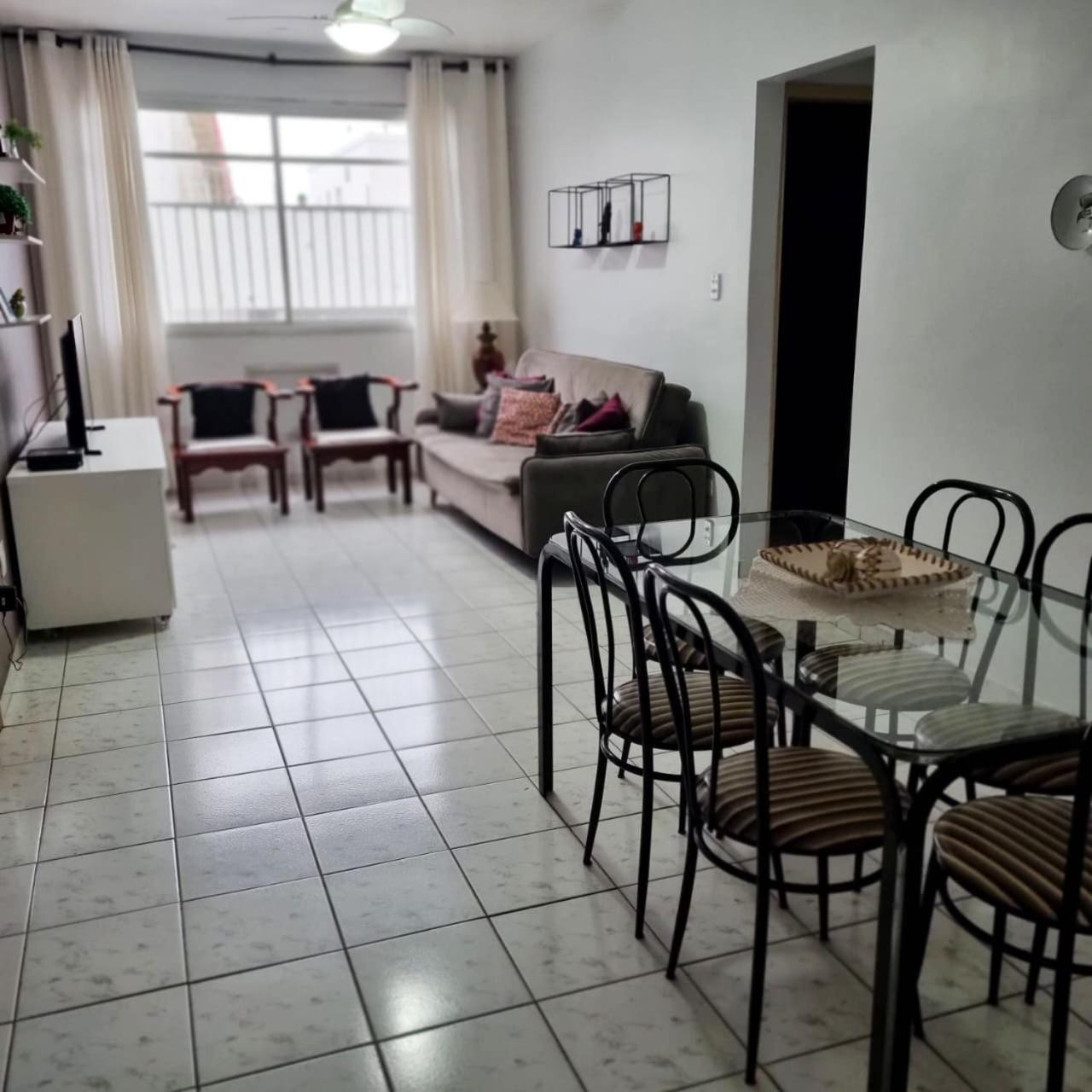 Apartamento Quadra Da Praia - Pitangueiras Guaruja Luaran gambar